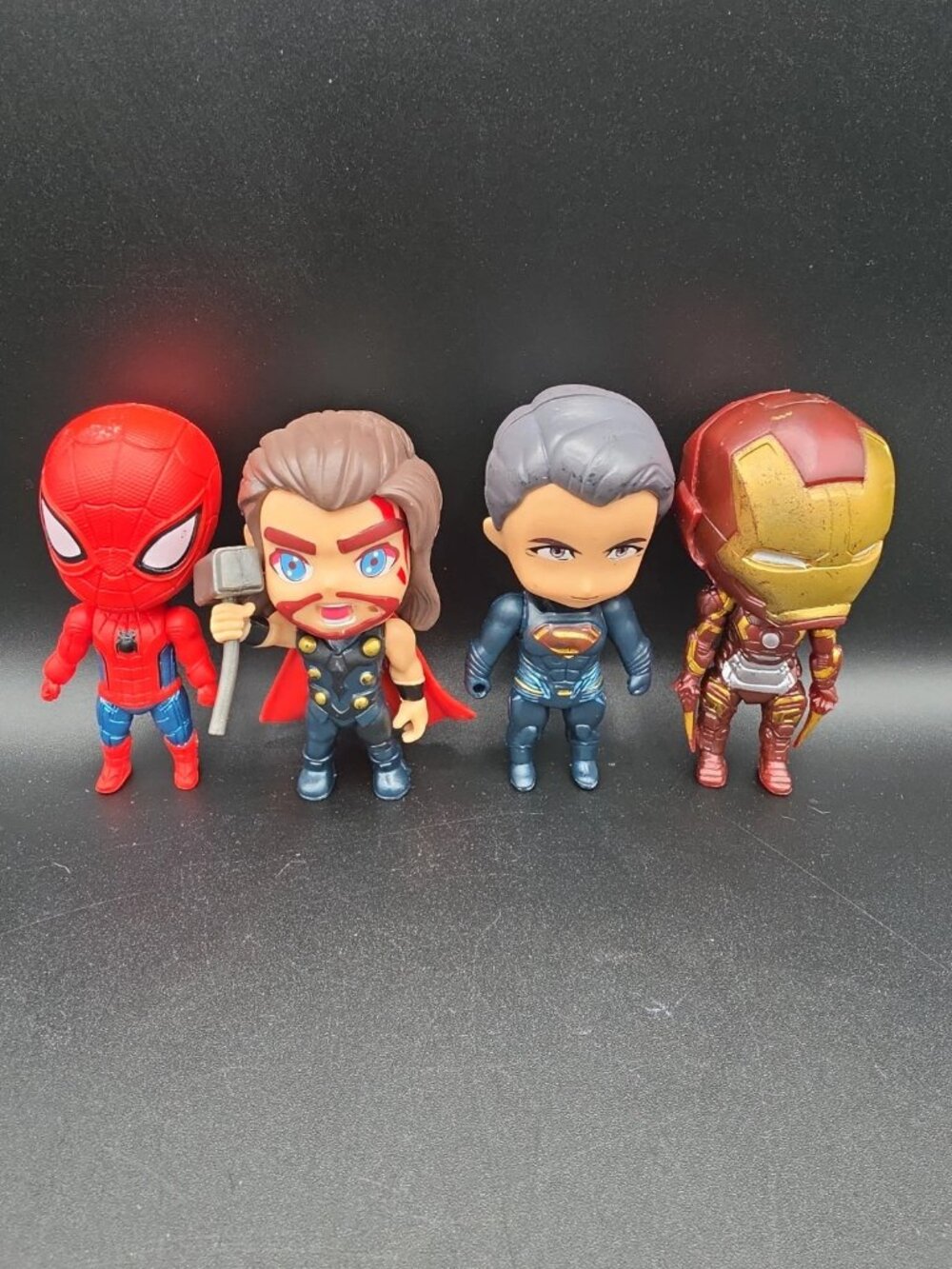 Funko Mystery Minis Disney Marvel Classics Lot of 4 Spiderman Thor Iron Man